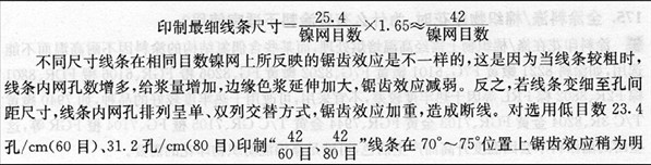 怎样合理选择镍网目数以提高圆网印制效果?